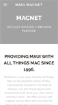 Mobile Screenshot of mauiapplemac.com